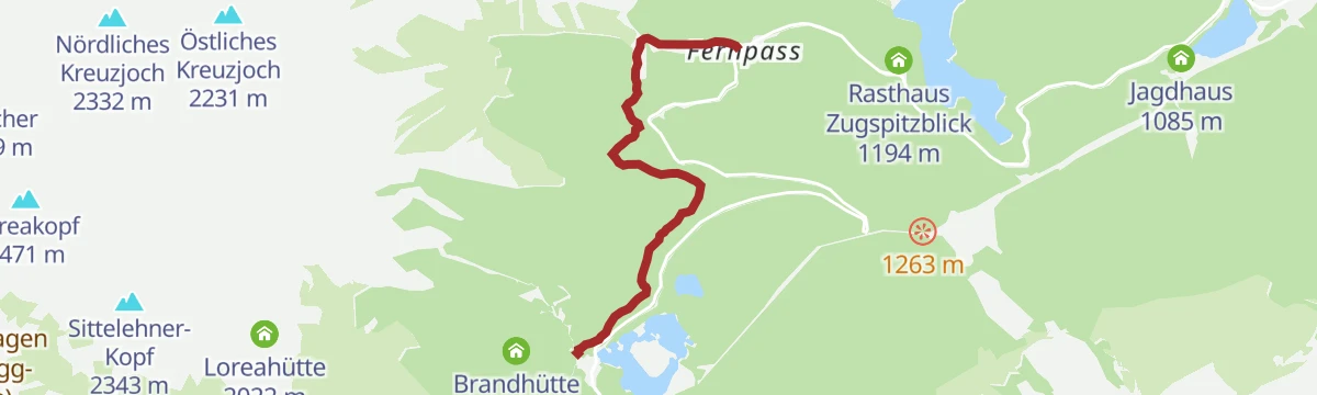 Fernstein - Fernpaßhöhe
